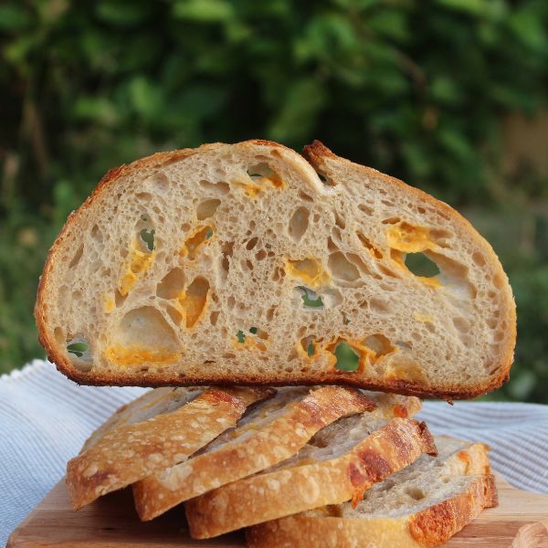 Jalapeno Cheddar Sourdough Loaf