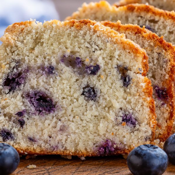 Lemon Blueberry Sourdough Loaf