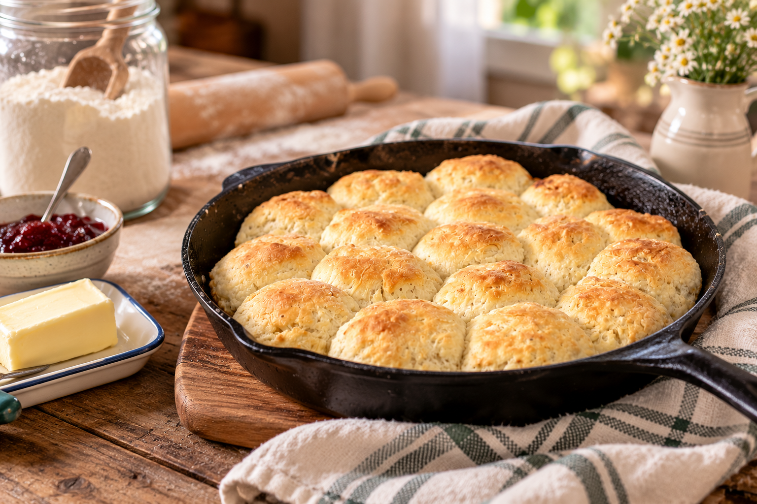 Homemade Buttermilk Biscuits